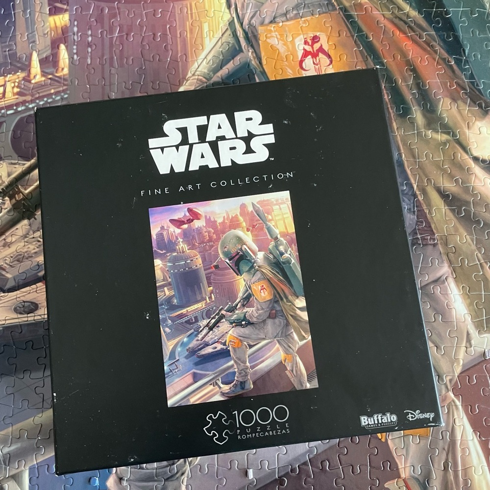 Star Wars Boba Fett Fine Art Collection 1000-Piece Puzzle -